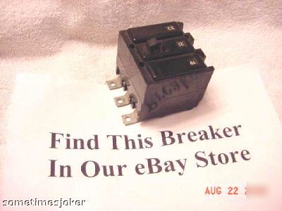 Fpe breaker 20 amp. 1 pole used type nc (slim)