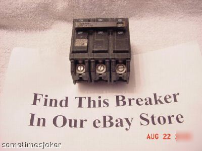 Fpe breaker 20 amp. 1 pole used type nc (slim)