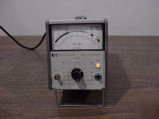 Hp #400EL ac voltmeter