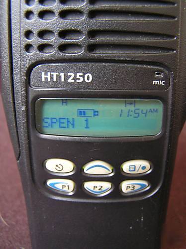 Motorola HT1250 lmt keypad 136-174 vhf **with extras**