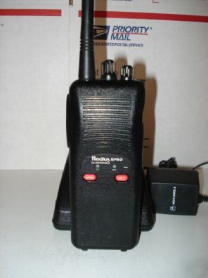 Motorola radius SP50 vhf 10CH racing police extras 