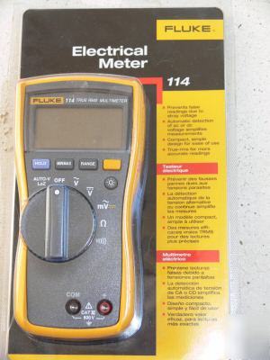 New fluke electrical meter 114 rms multimeter 