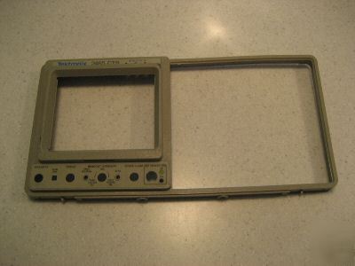 Tektronix front panel oscilloscope 2465CTS restoration