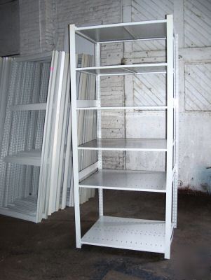 Tennsco steel shelving