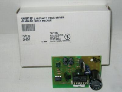 Iti ge 57-257 caretaker voice driver siren module 