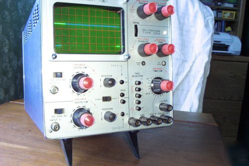 Vintage telequipment oscilloscope type D54