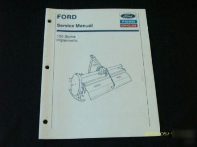 New ford holland 100 series implements service manual