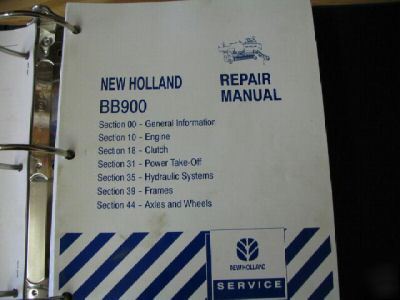 New holland BB900 baler repair service manual