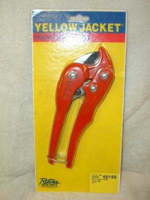 Pvc pipe cutter yellow jacket quality # 60150
