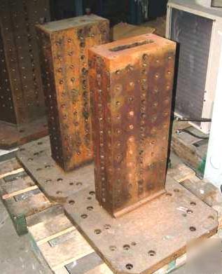 Rectangular cast iron tombstone