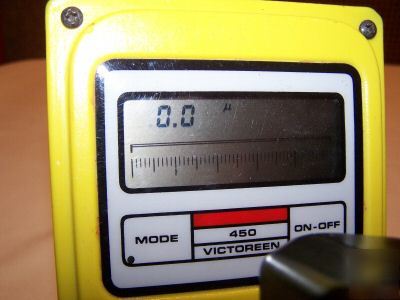 Victoreen 450-ion surveymeter /geiger counter