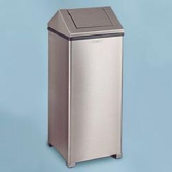 24 gallon s.s. fire-safe receptacle-uni T1424SSPL