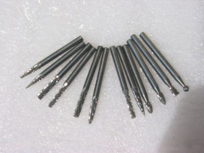 12PC 1/8 shank carbide burr set double cut