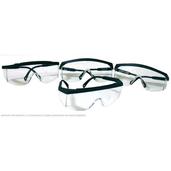 4 safety glasses clear eye vision protection shooting