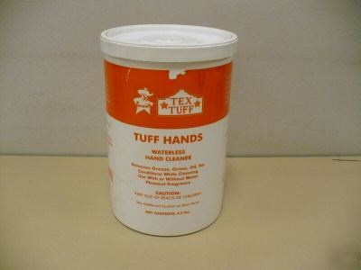 Hand cleaner waterless 4.5# without pumice tex-tuff