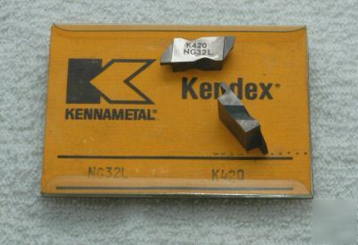 Kennametal ng-32L K420 top notch 5PC carbide inserts