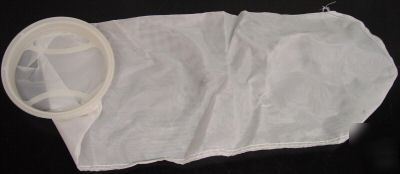 Lot 25 - 250 micron size 2 polyester mesh filter bags