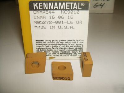 New 204 kennametal cnma 544 KC9010 carbide inserts M501