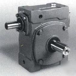 Worldwide right angle worm gear reducer 60:1 ratio