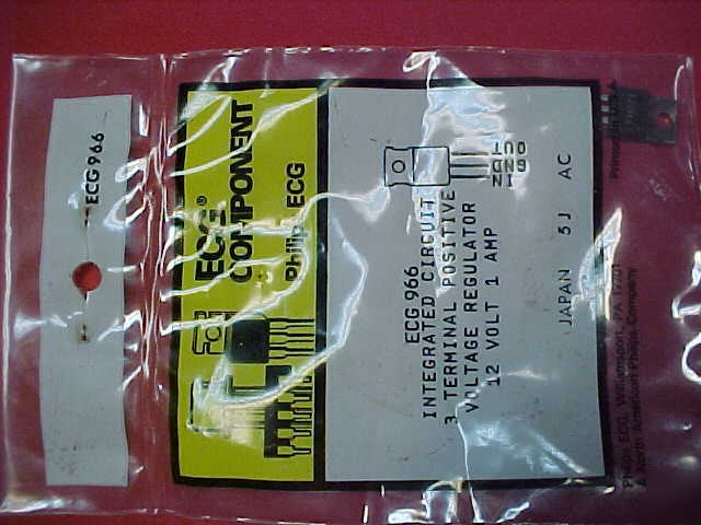 ECG966 ic-pos vr,12V,1A *