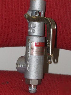 Hydroseal-pressure relief valve-stainless-1/2
