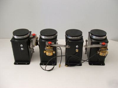 New port set of 4 air vibration isolation legs feet