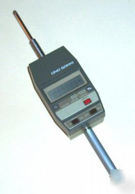Ono sokki eg-133 digital linear gauge 0.001MM/0.00004IN