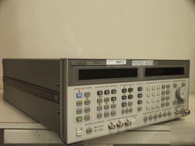 Hp 8664A signal generator 100 khz-3 ghz, +13 to -139DBM