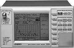 Leader instruments cable spectrum meter 953