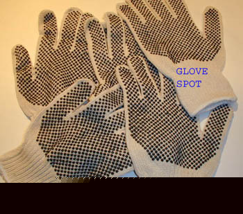 30 pr double sided dot grip work gloves chore men l $55