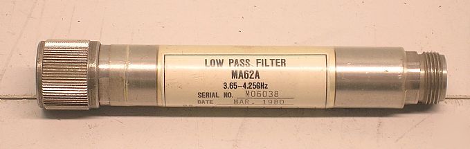 Anritsu - MA62A low pass filter