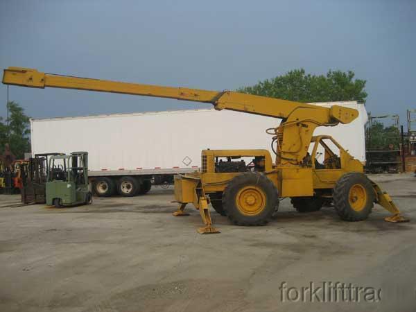 Austin-weston rough terrain crane forklift lifttruck