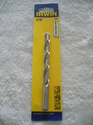 Irwin high speed general purpose drill bit 3/8