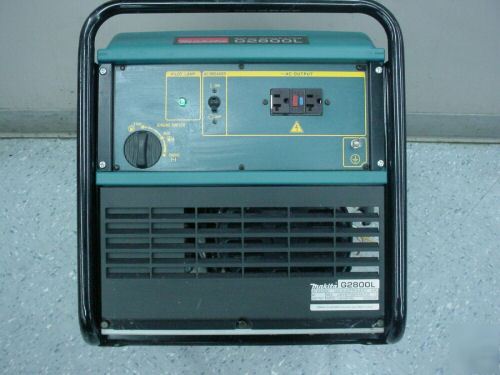 Makita portable power gas generator G2800L watts mint