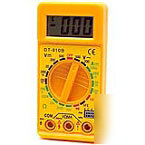 Portable digital multimeter pocket multitester electric