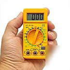 Portable digital multimeter pocket multitester electric