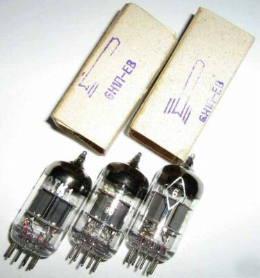 Rare hf russian = 6N1P-ev = tubes in box of 10