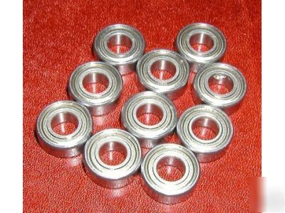 10 miniature bearing 4MM x 7MM x 2.5MM rc ball bearings
