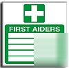 First aiders ... sign-semi rigid-300X300MM(sa-028-rl)