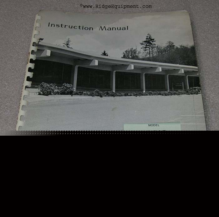 Fluke 1941A digital counter preliminary op/sv manual