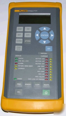 Fluke OC3PORT plus handheld atm tester as-is