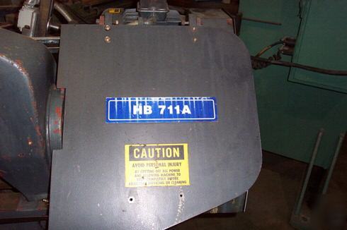 Peerless automatic horizontal band saw model hb 711A