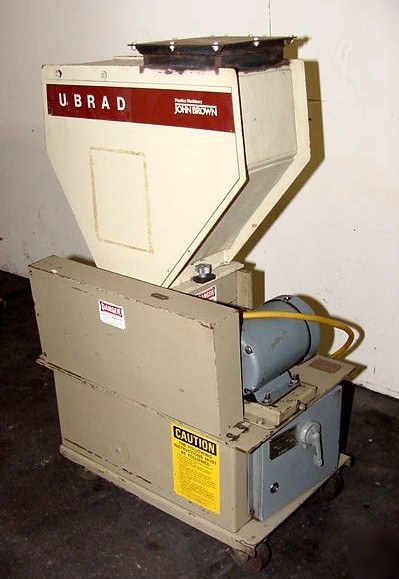 5HP plastic granulator, cumberland 3KN 8X12 