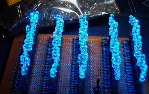 5MM blue led (20 pcs/pack)