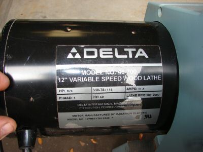 Delta wood lathe 12