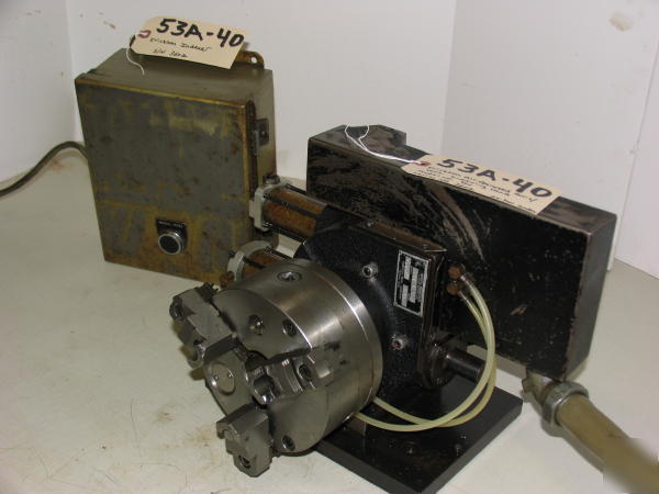Erickson air operated horiz/vert. indexing head
