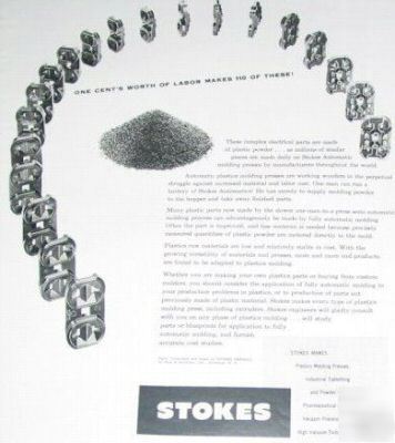 F.j. stokes vacuum machine philadelphia -6 1952 ads lot