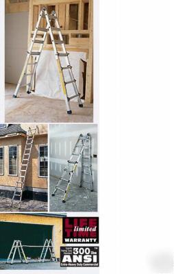 Worldâ€™s greatest ladder 17' multi-use ladder system 