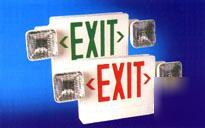 Combo led exit sign (red)