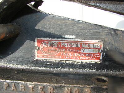 Diacro di-acro no 2 rod parter cutter shear machine 